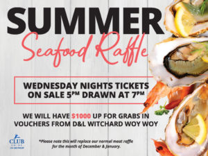 Summer Seafood Raffle - POS - Club Umina