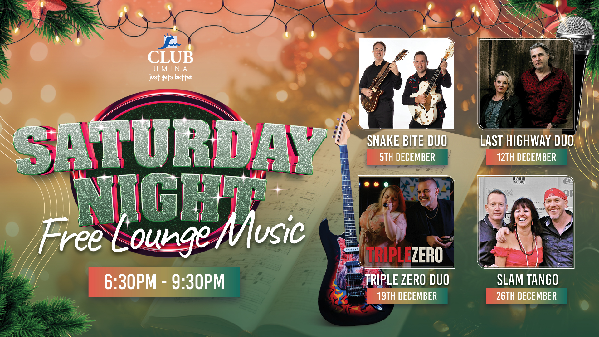 Live Music – December