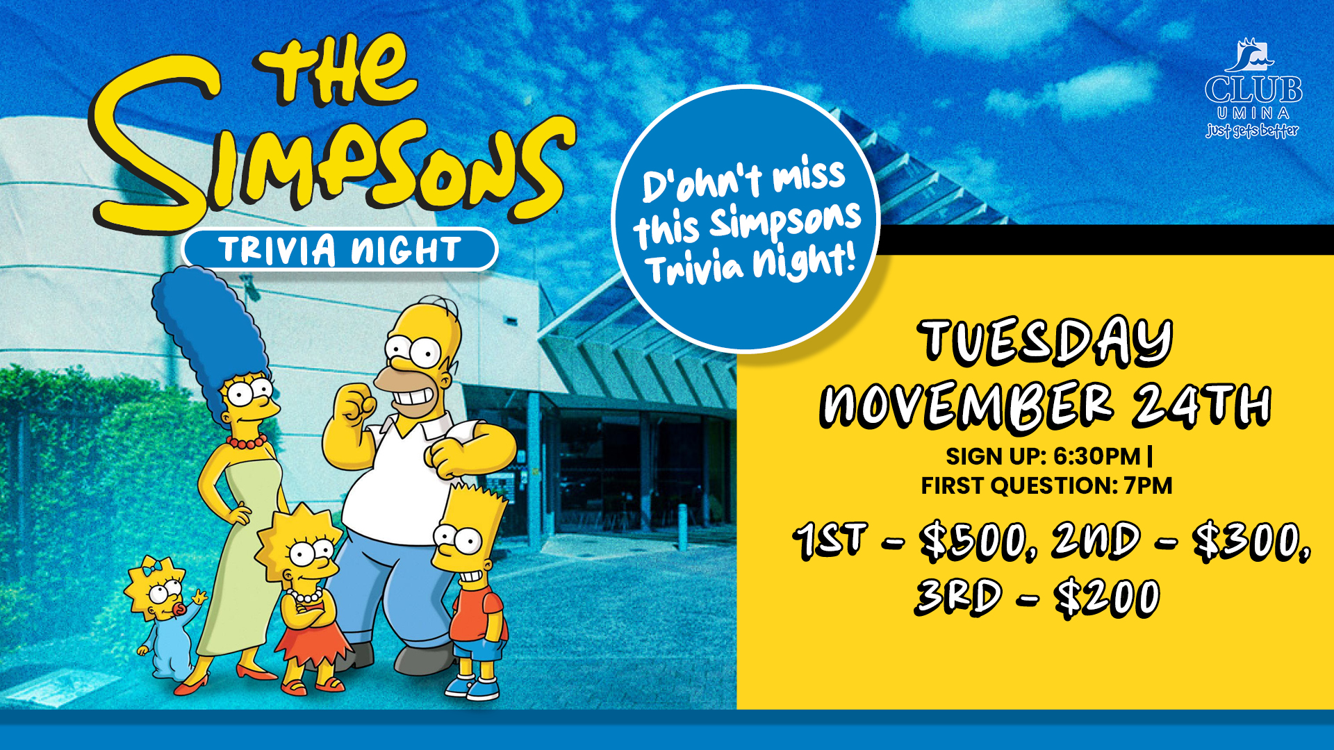 The Simpson Trivia Night